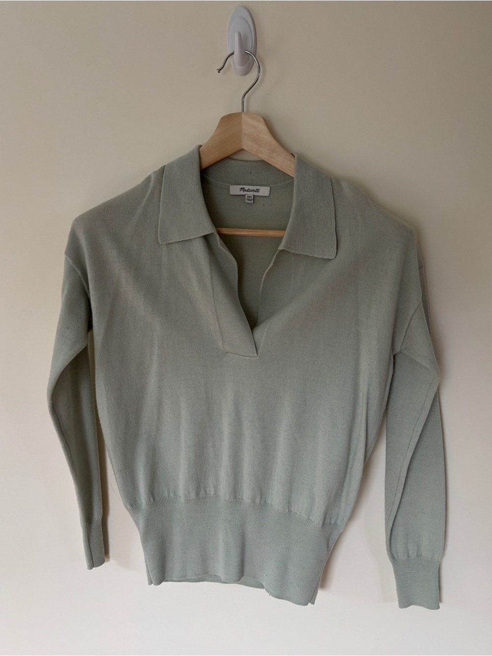 Madewell 100% Wool Sweater with Collar